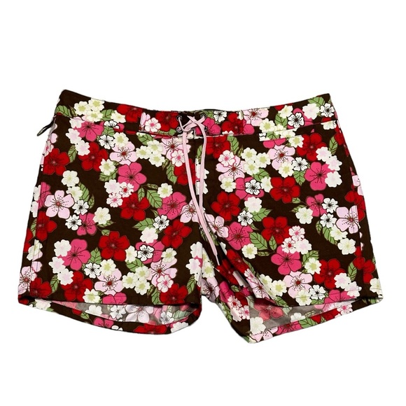 Women’s Old Navy Medium 8 - 10 Swim Boy Shorts Boxers Swimwear Boardshort EUC - Picture 3 of 11